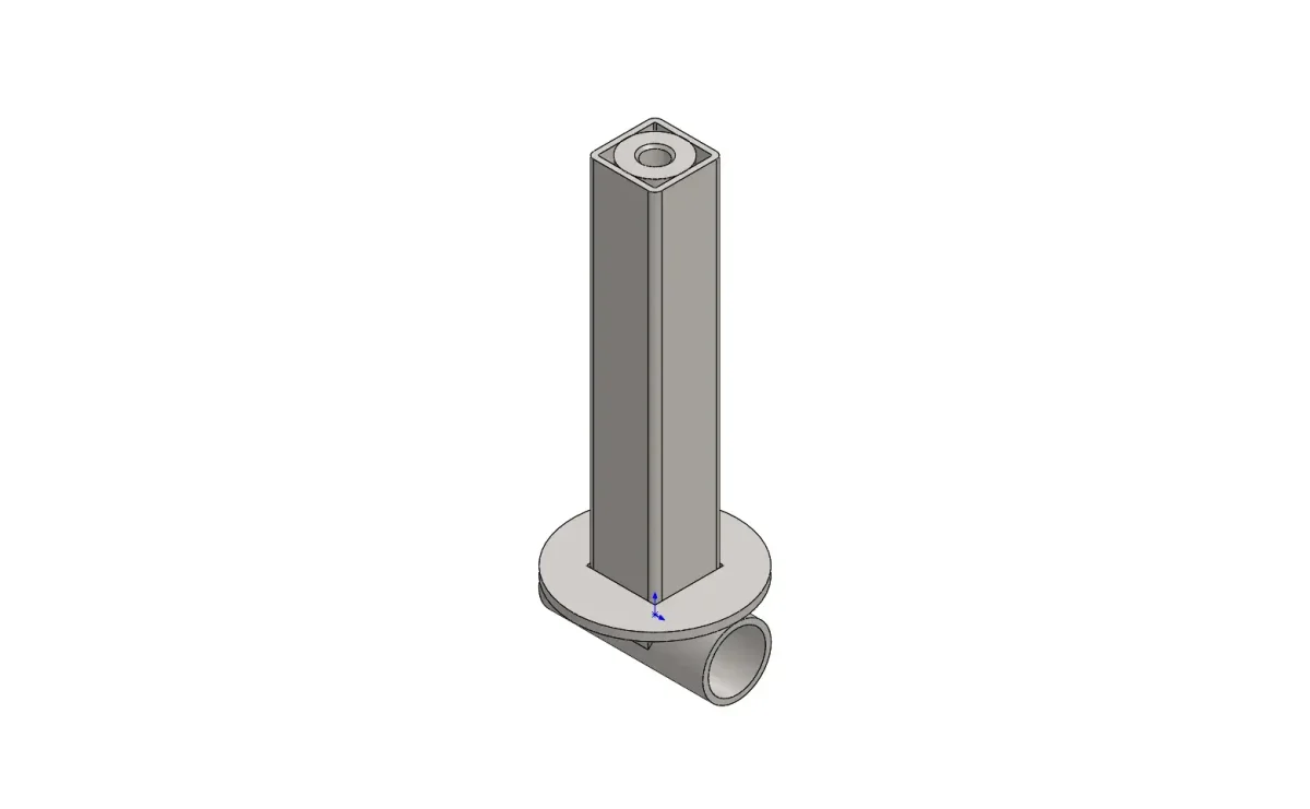 SOPORTE BUMPER TRASERO DD2