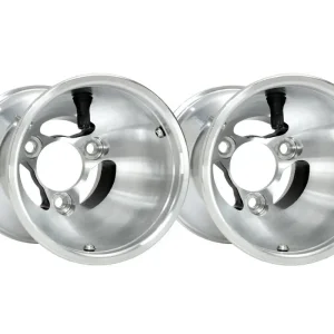 SET TRASERO ALUM KZ PLATA 180MM