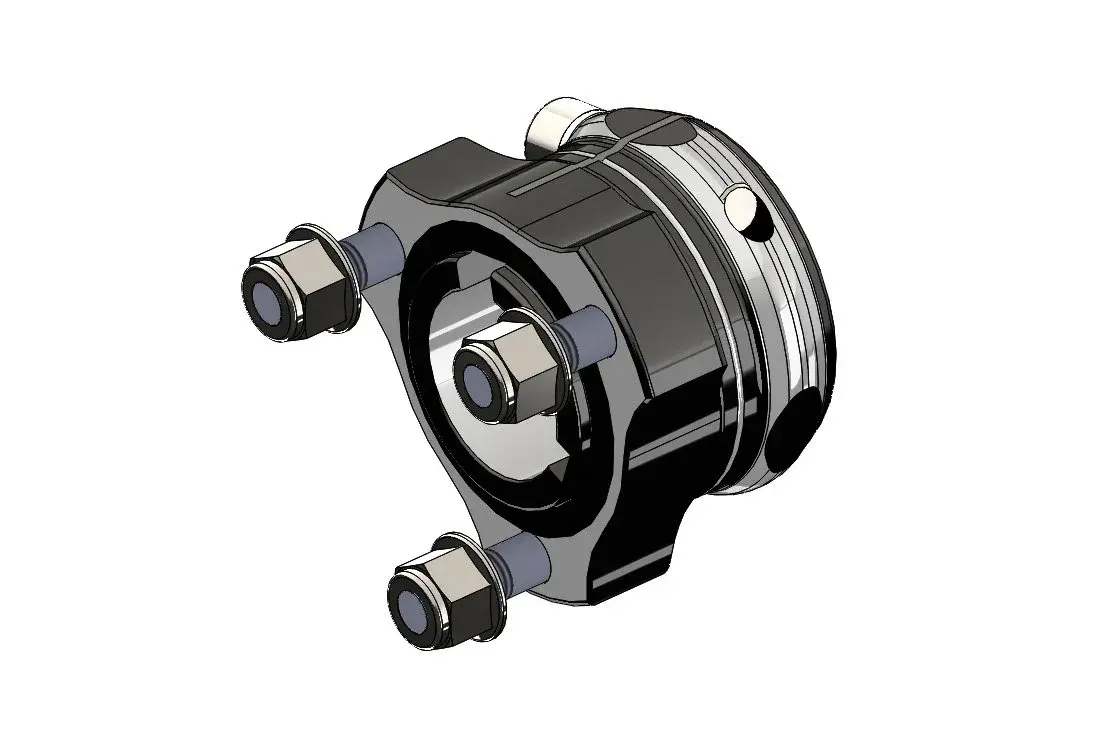 BUJE 30 L42 ALUMINIO NEGRO