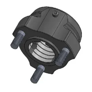 BUJE 30 L37 ALUMINIO NEGRO