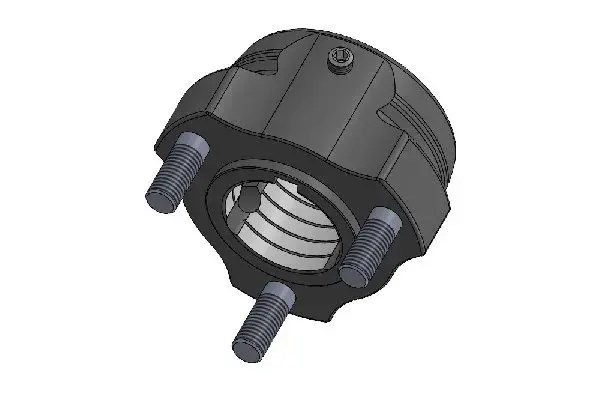 BUJE 30 L37 ALUMINIO NEGRO