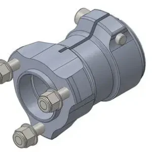 BUJE 40 L80 ALUMINIO NEGRO