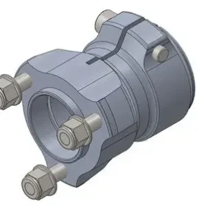 BUJE 40 L70 ALUMINIO NEGRO