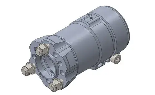 BUJE 50 L120 ALUMINIO NEGRO
