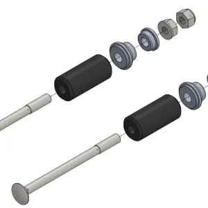 KIT APRIETE BUMPER TRASERO X 30MM