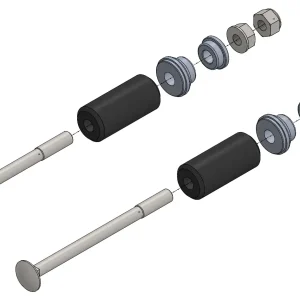 KIT APRIETE BUMPER TRASERO X 32MM